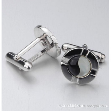 High Quality 925 Sterling Silver Cufflinks With Custom Logo